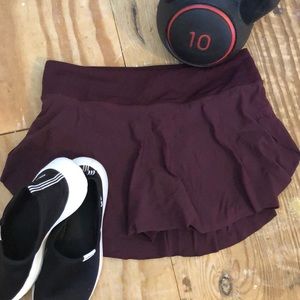 Lululemon Running Skirt Shorts